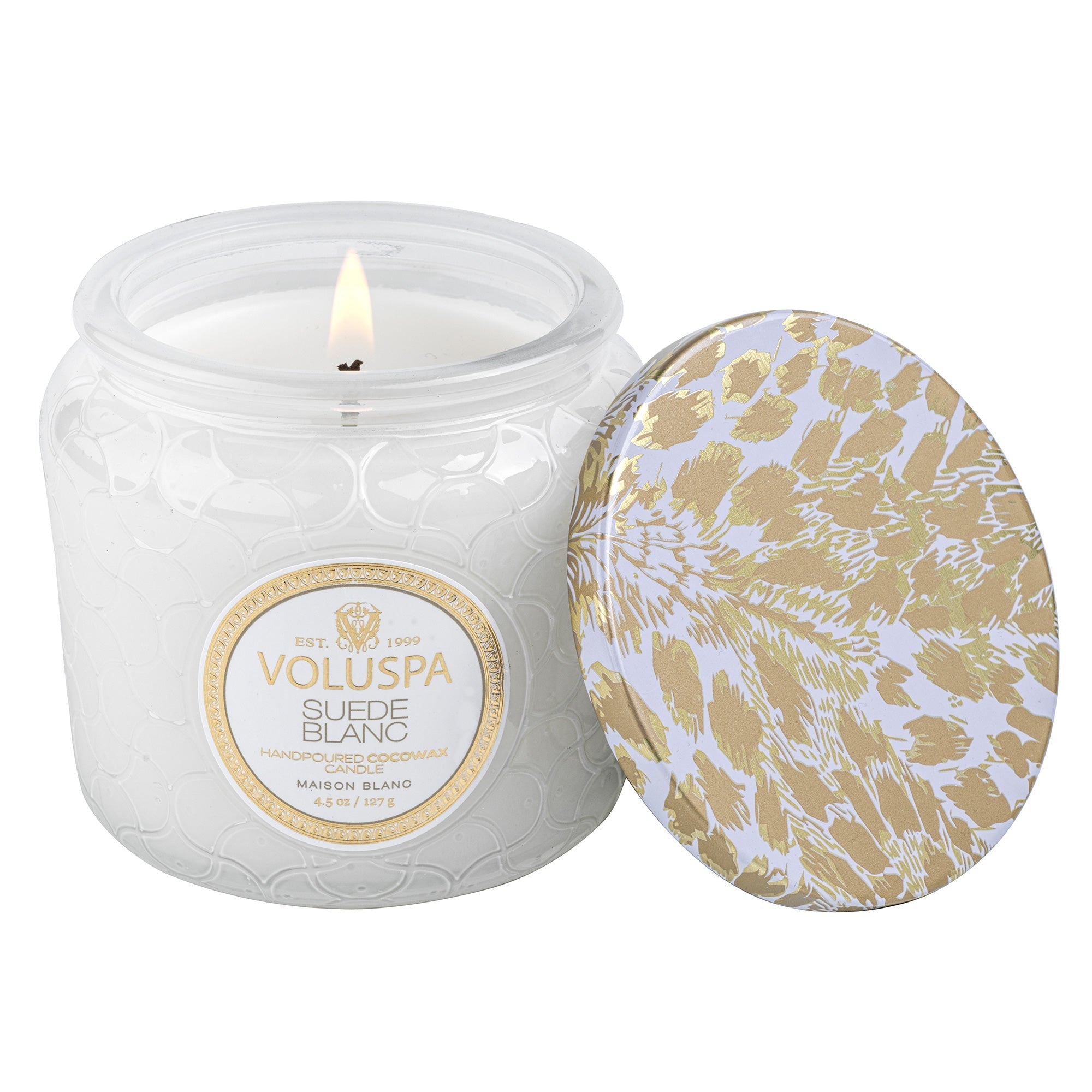 Suede Blanc - Petite Jar Candle Secondary image