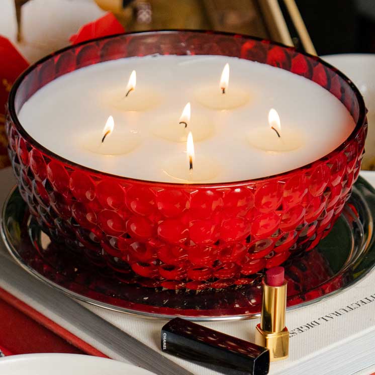 Cherry Gloss - 6 Wick Bowl Candle Secondary image