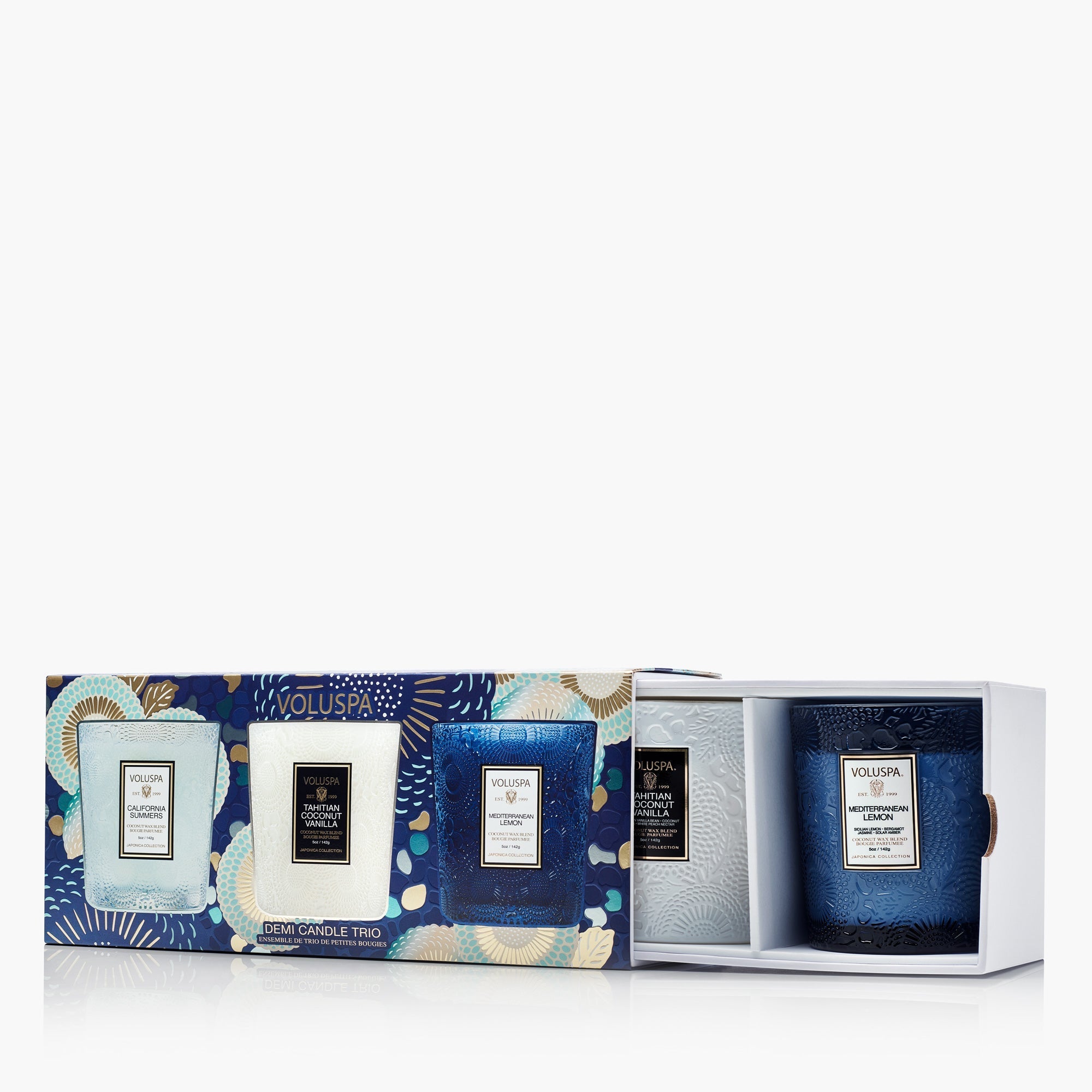 Coastal Getaway - 3 Demi Candle Gift Set Secondary image