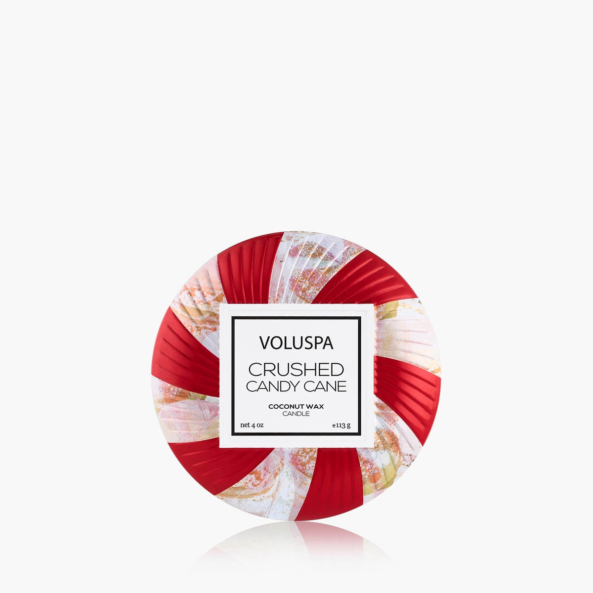 Crushed Candy Cane - Mini Tin Candle Main image