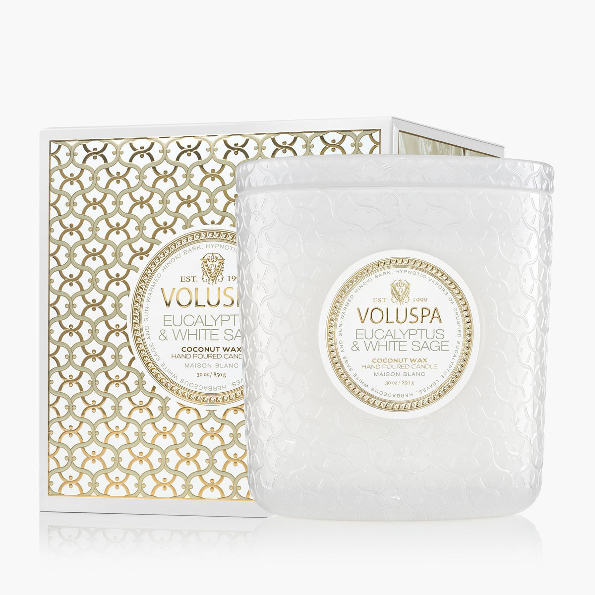 Eucalyptus & White Sage - Luxe Candle Main image