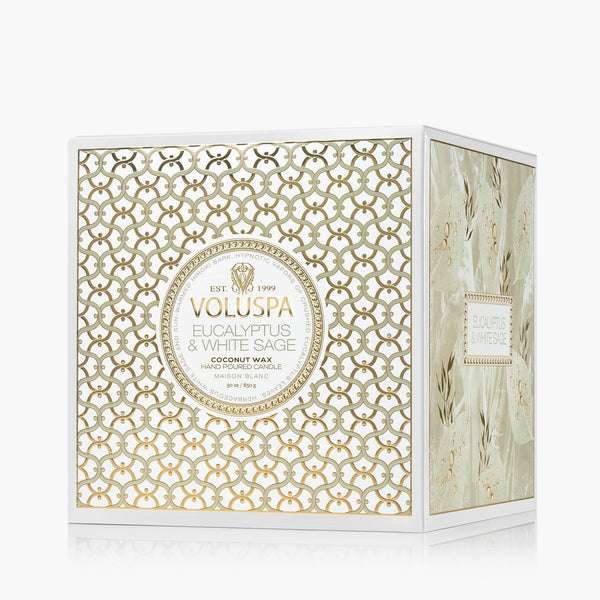 Eucalyptus & White Sage - Luxe Candle