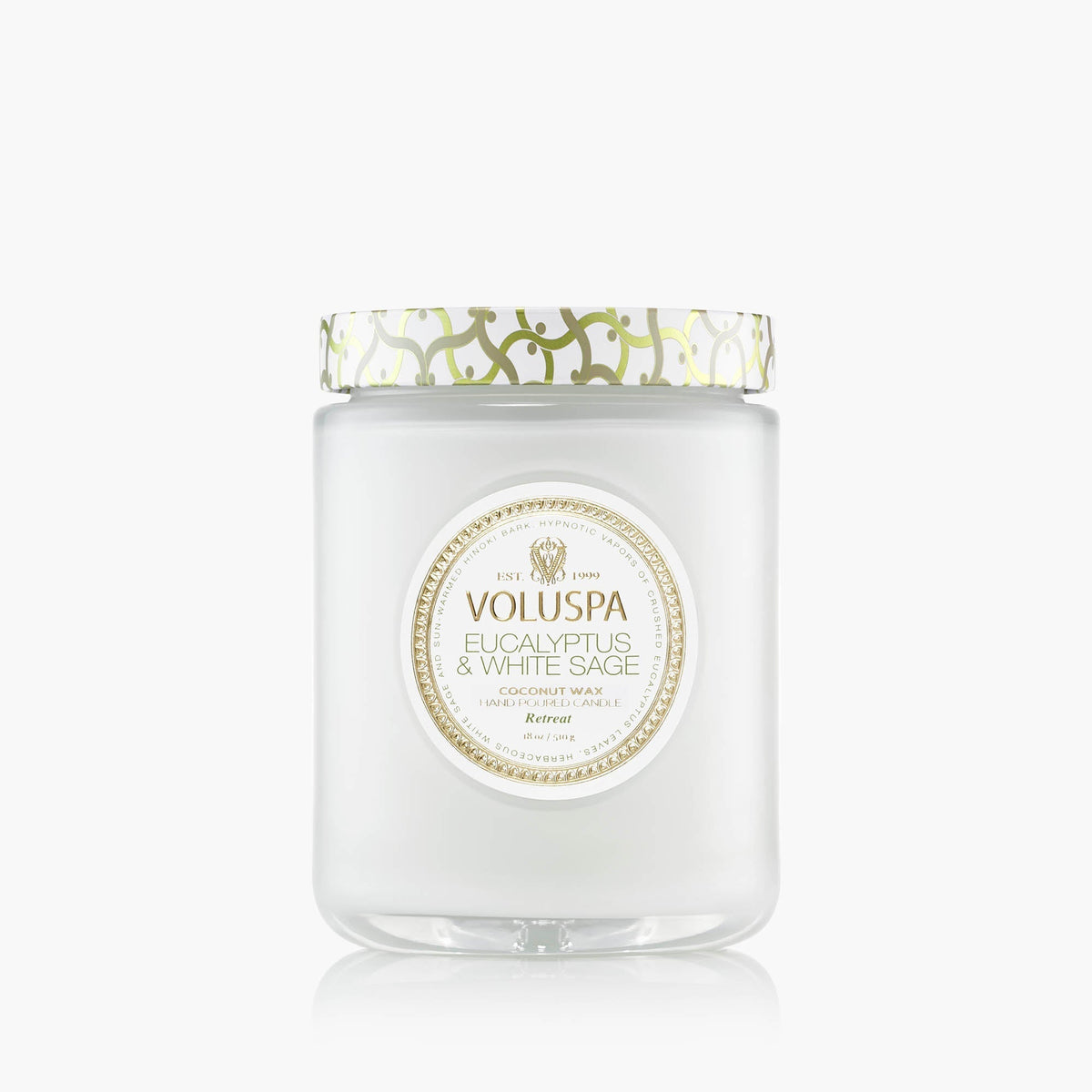 Eucalyptus & White Sage - Large Jar Candle Main image