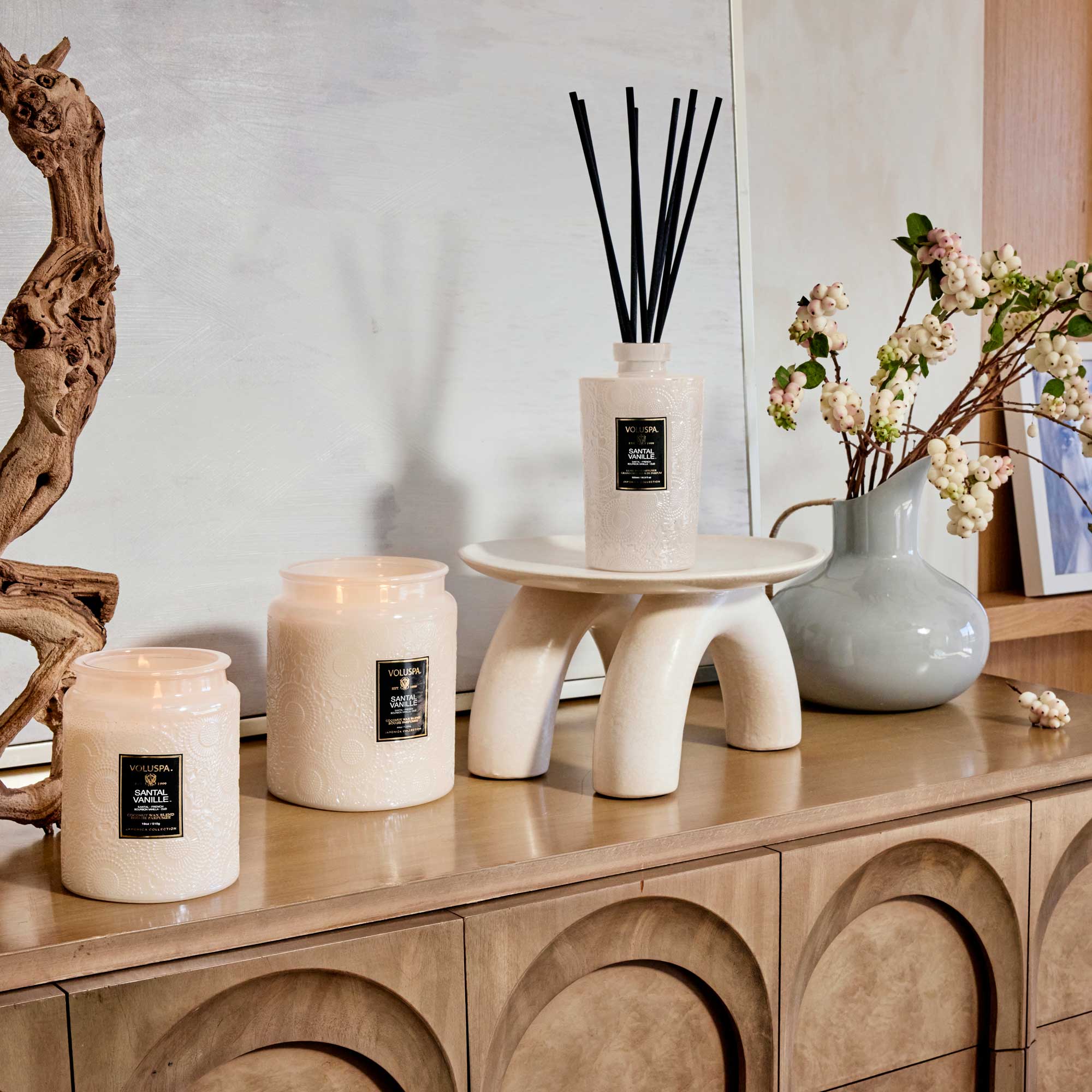 Santal Vanille - Large Jar Candle Secondary image