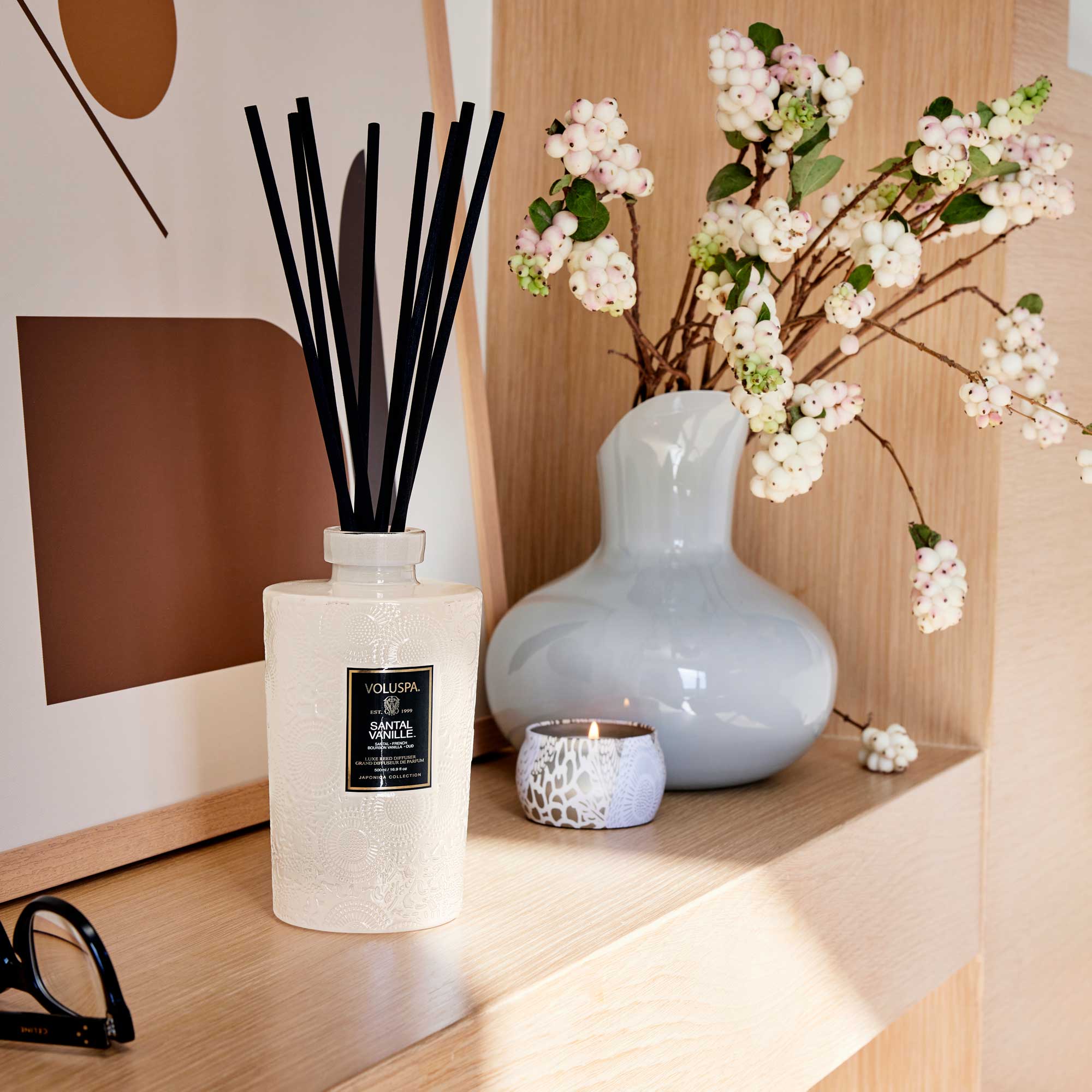 Santal Vanille - Luxe Reed Diffuser Secondary image