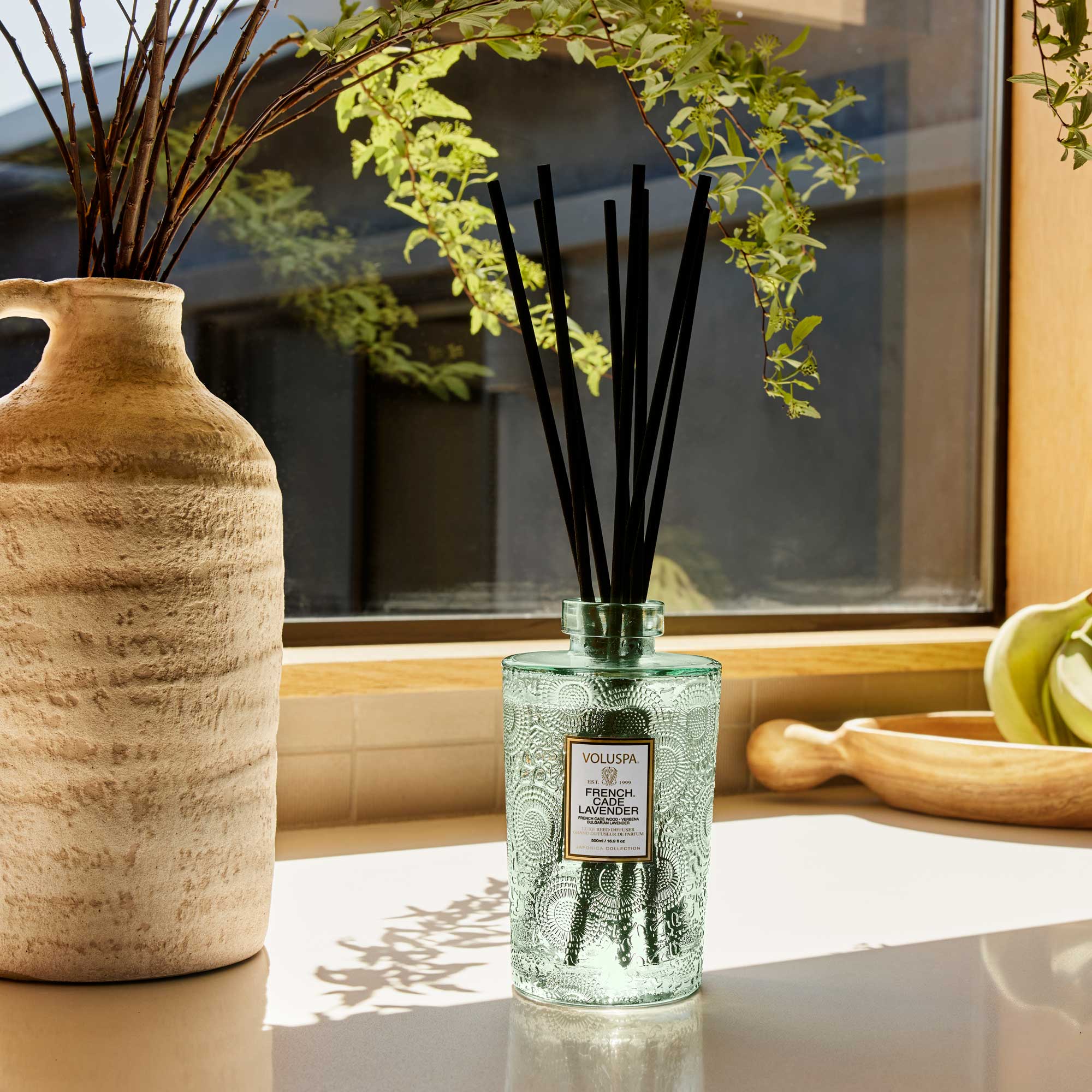 French Cade Lavender - Luxe Reed Diffuser Secondary image