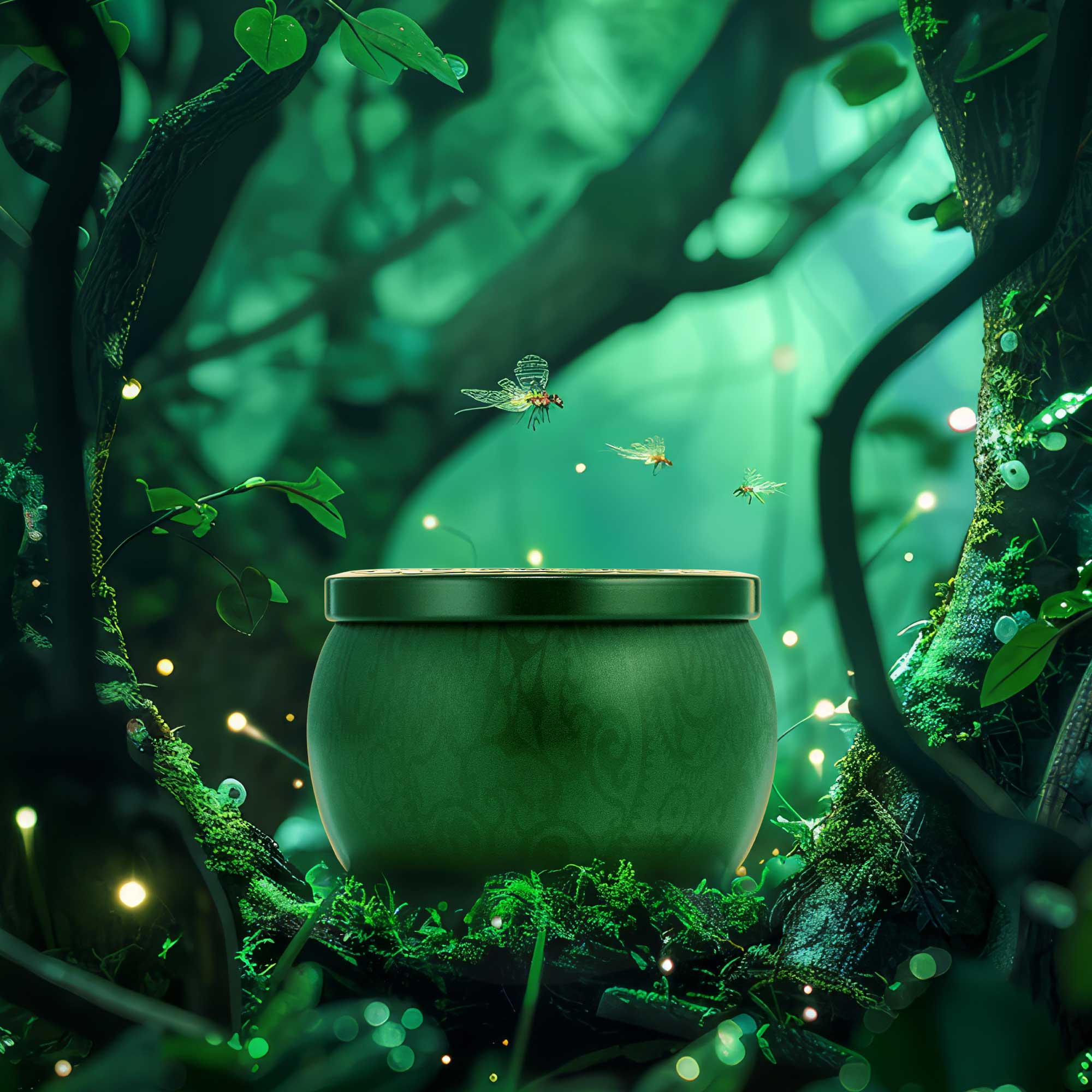Bewitching Banyan Forest - Mini Tin Candle Secondary image