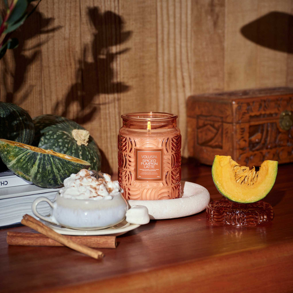 Spiced Pumpkin Latte - Large Jar Candle