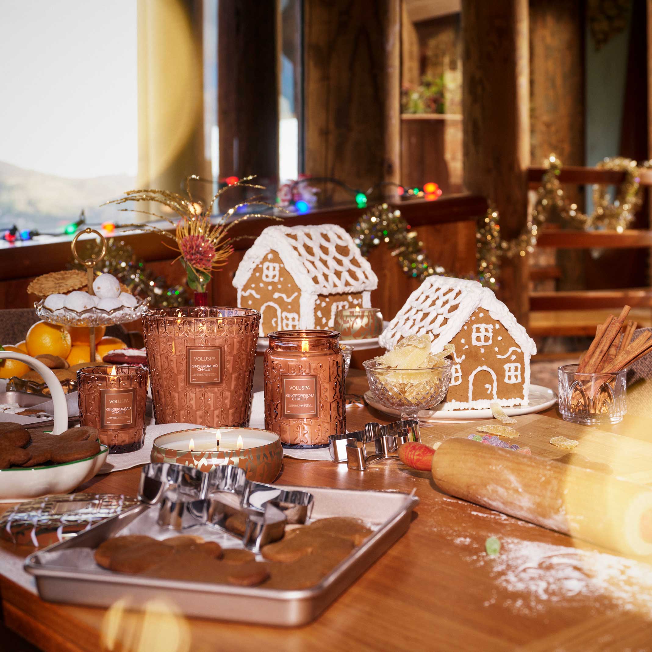 Gingerbread Chalet - Classic Candle Secondary image