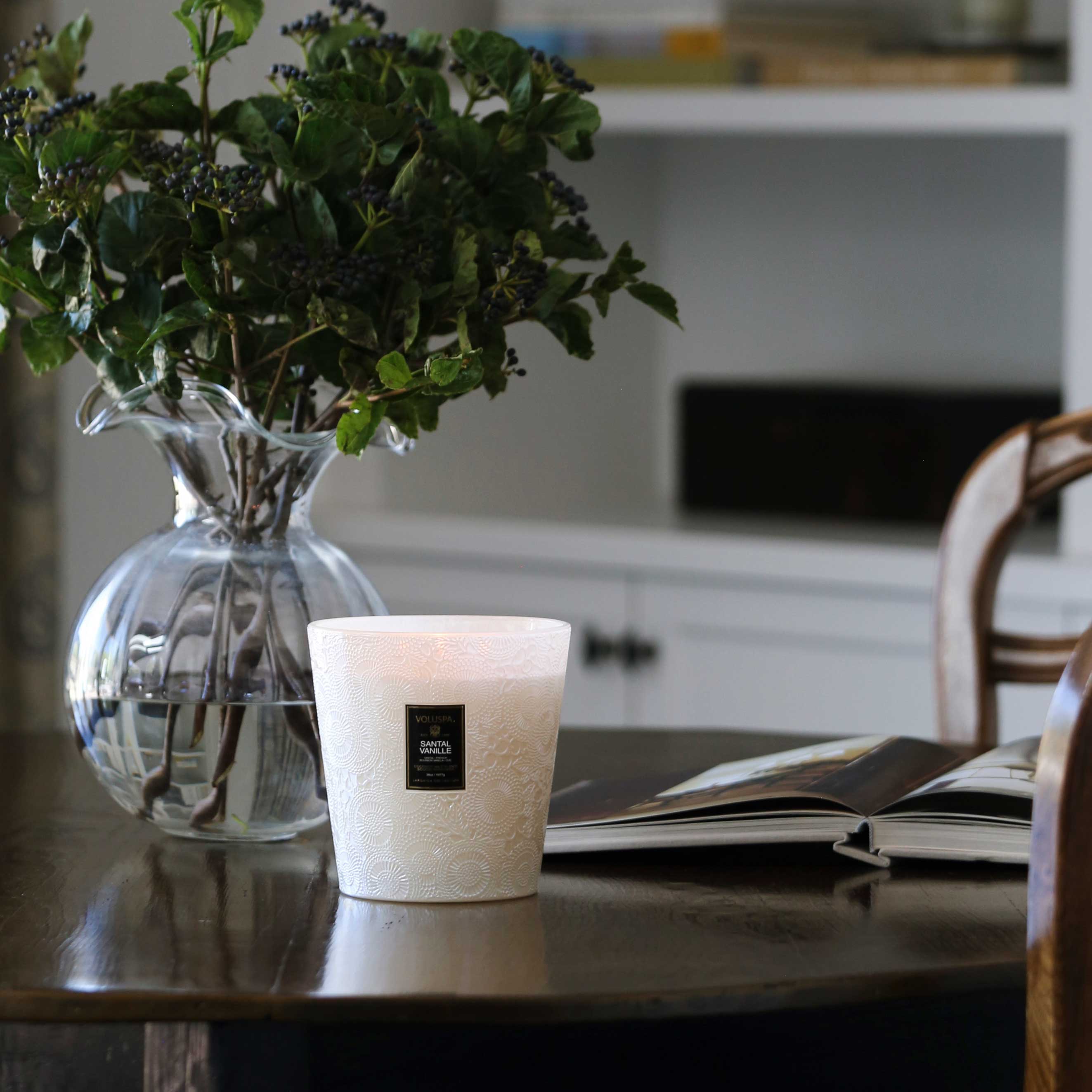 Santal Vanille - 3 Wick Hearth Candle Secondary image