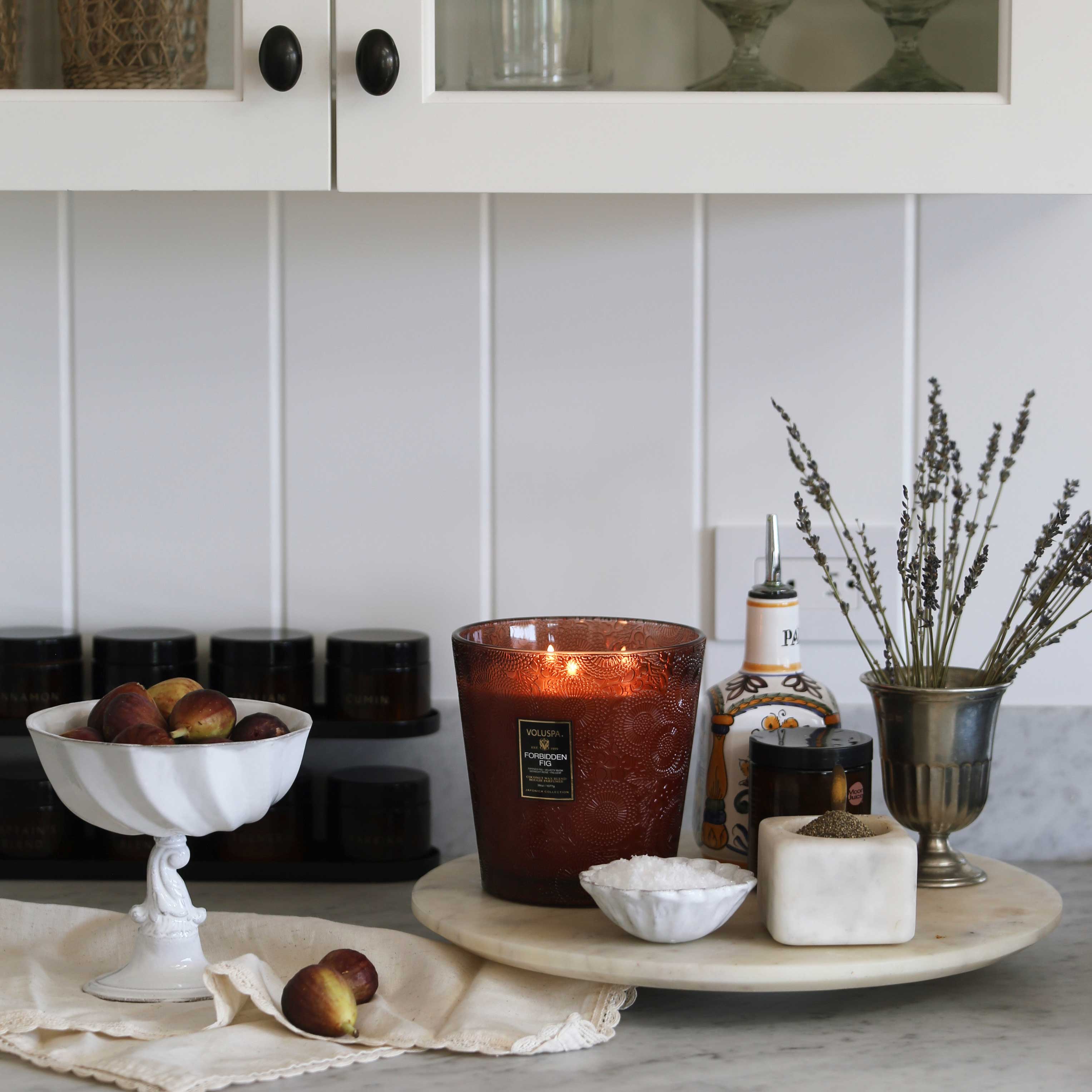 Forbidden Fig - 3 Wick Hearth Candle Secondary image