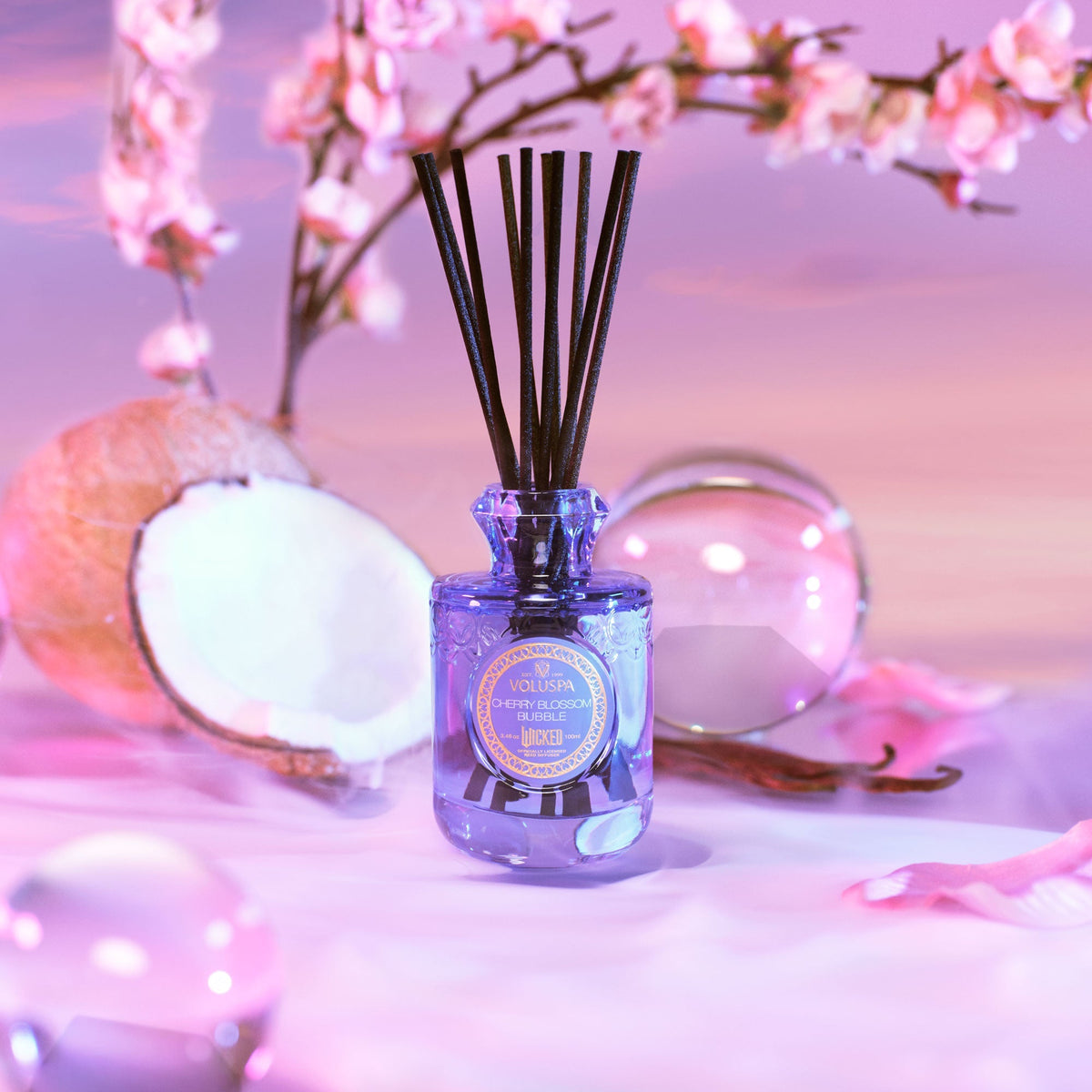 Cherry Blossom Bubble - Reed Diffuser