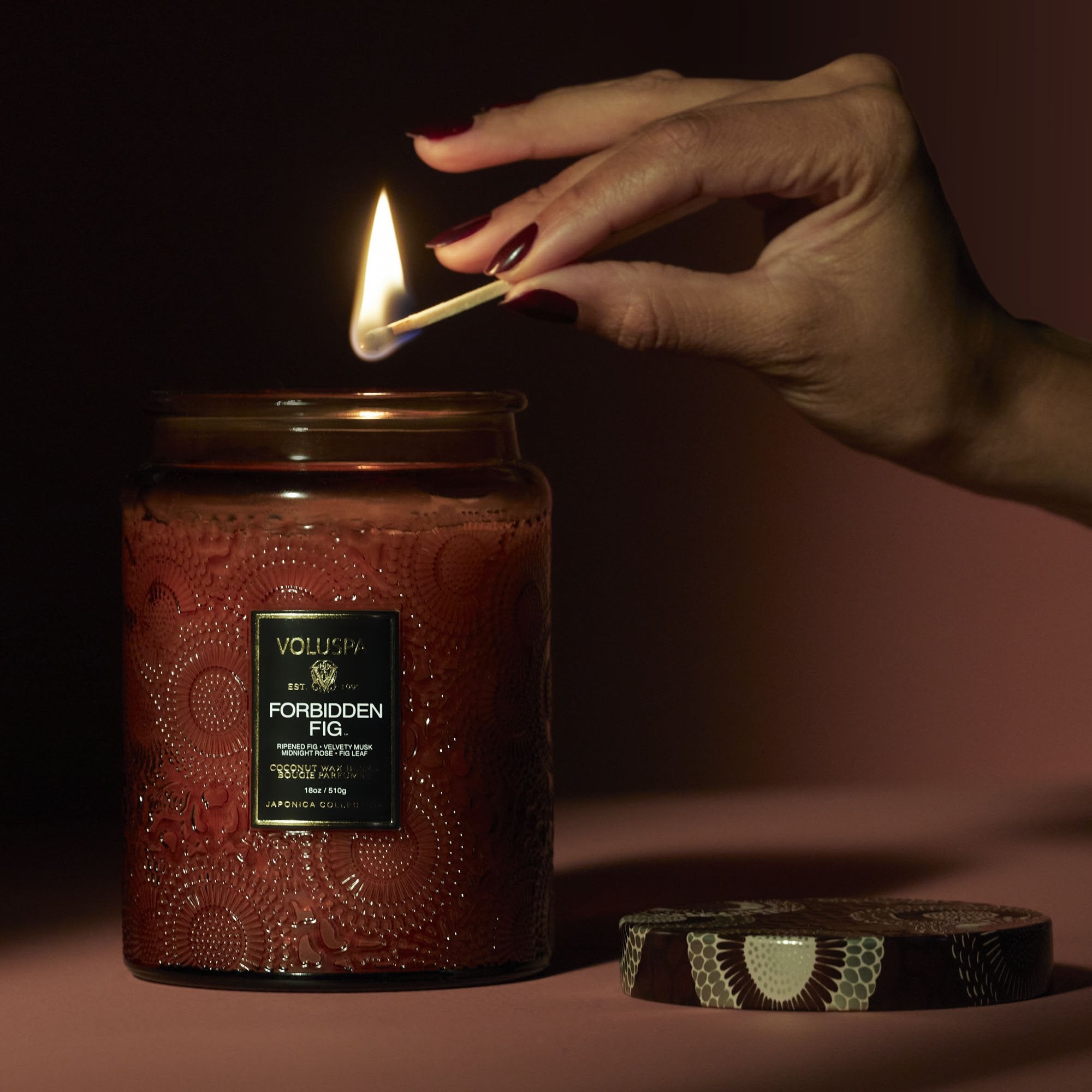 Forbidden Fig - Large Jar Candle Secondary image
