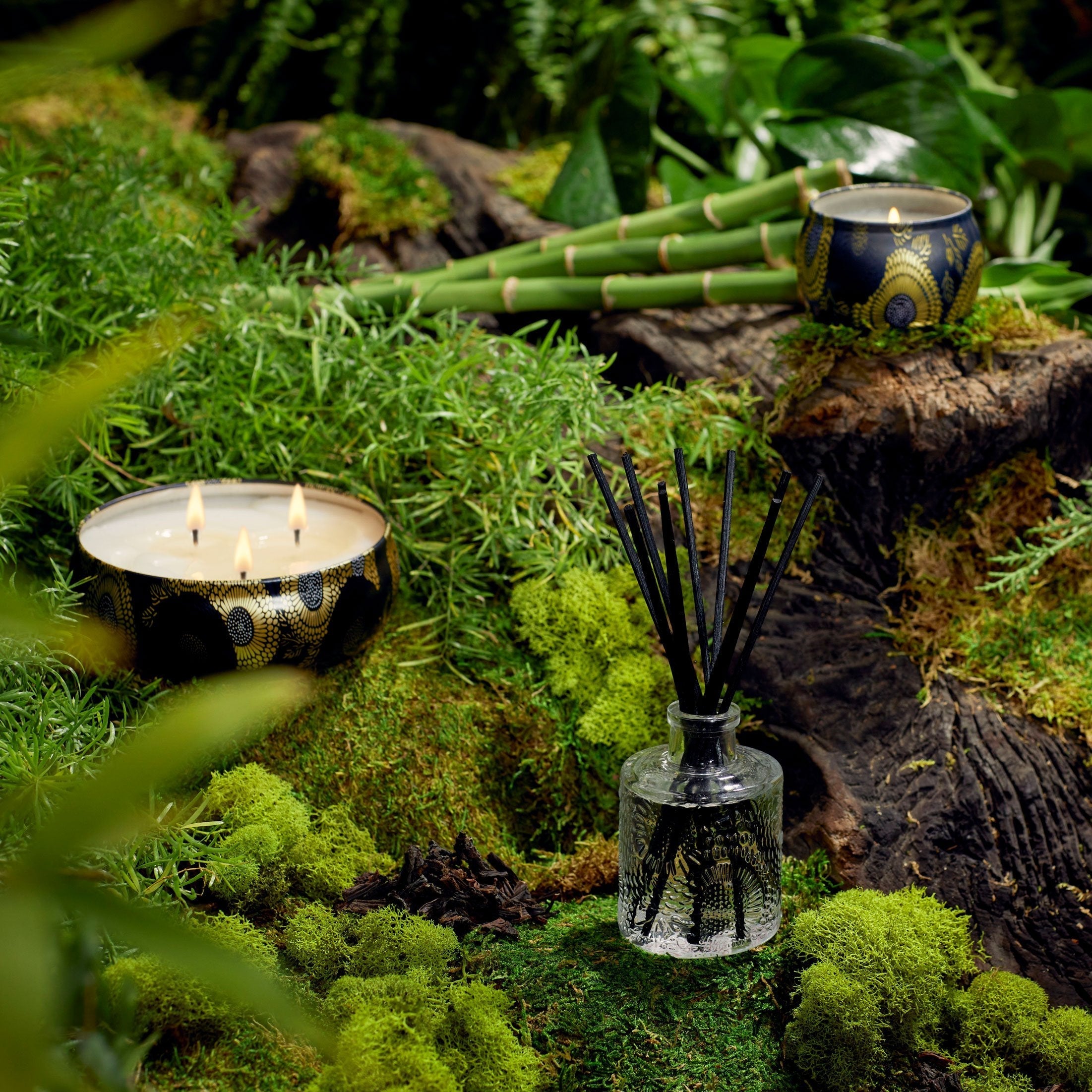 Moso Bamboo - Mini Tin Candle Secondary image