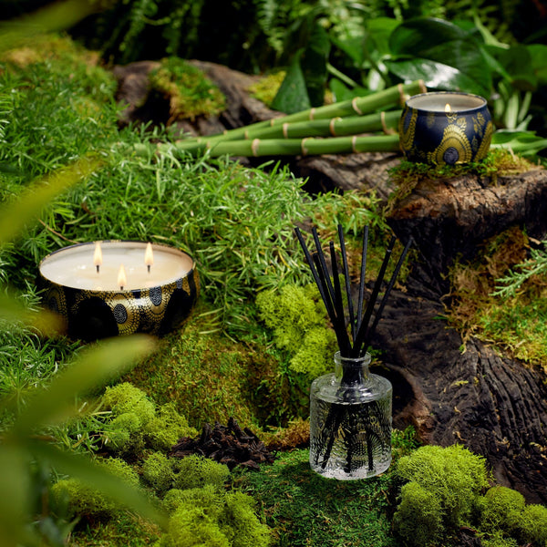 Moso Bamboo - 3 Wick Tin Candle