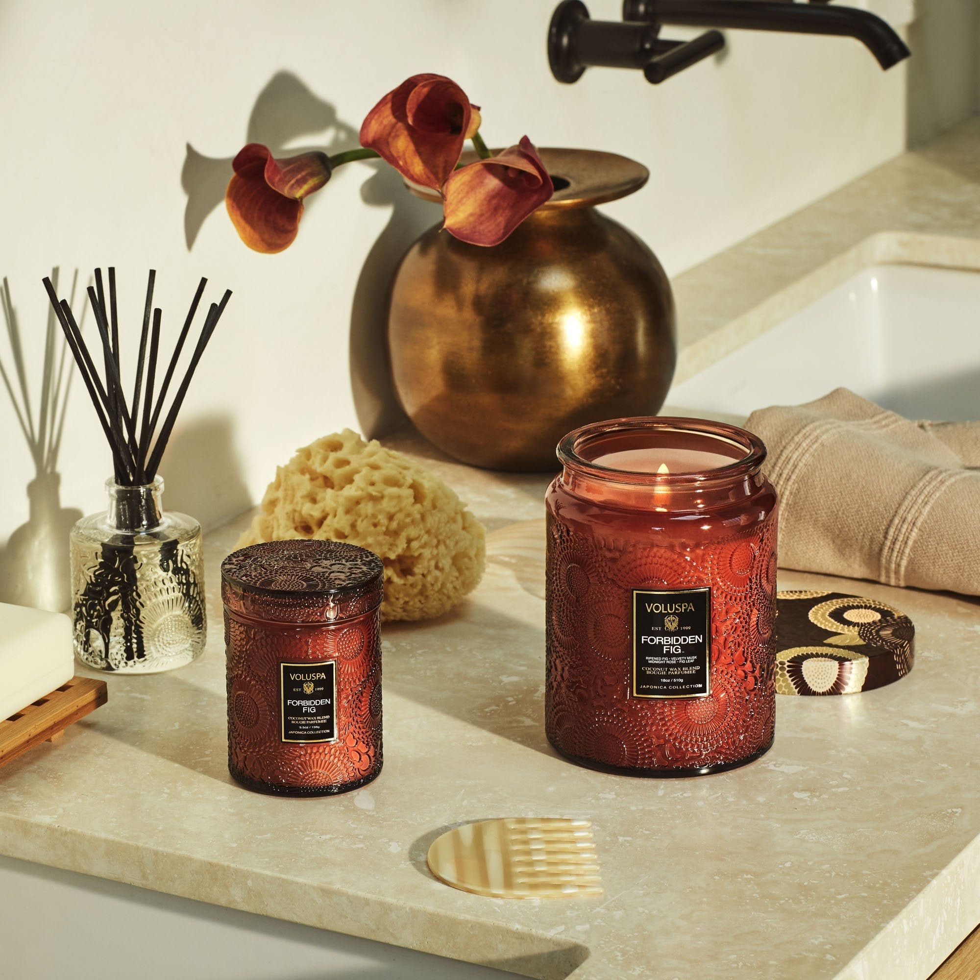 Forbidden Fig - Small Jar Candle Secondary image