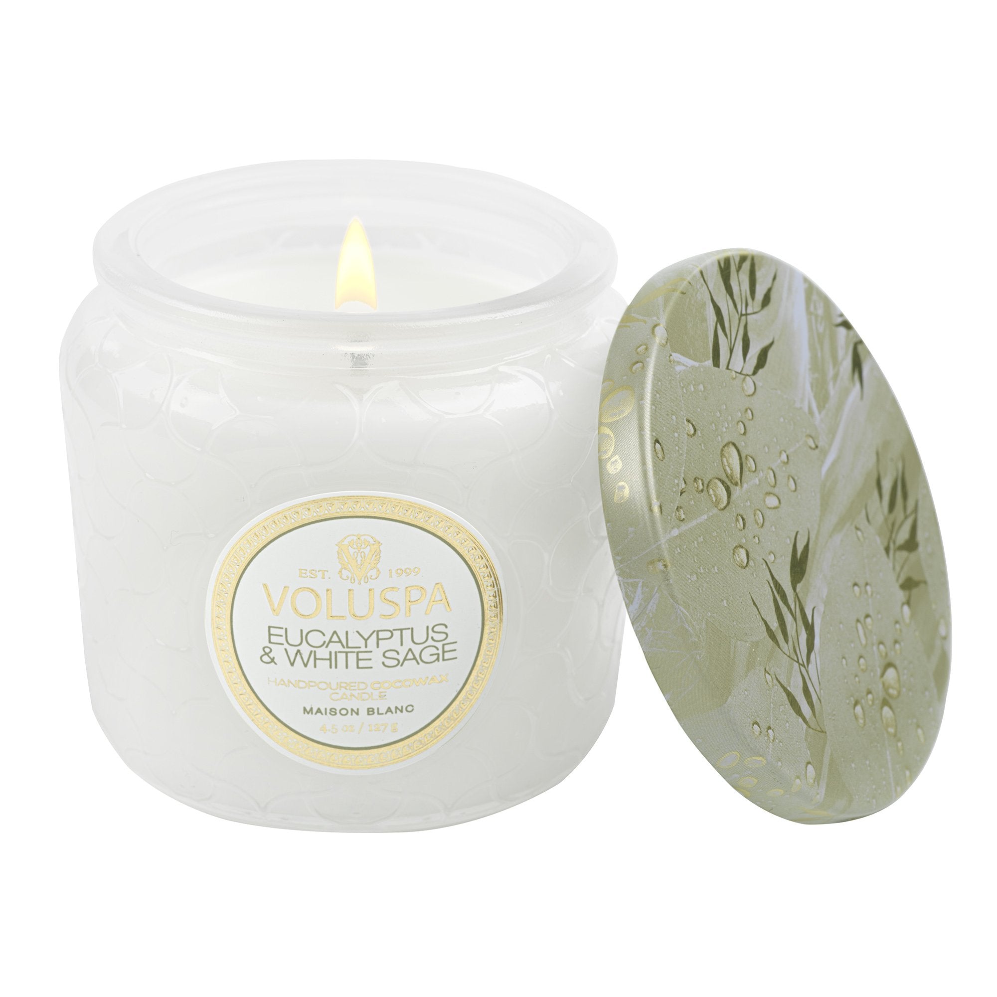 Eucalyptus & White Sage - Petite Jar Candle Secondary image