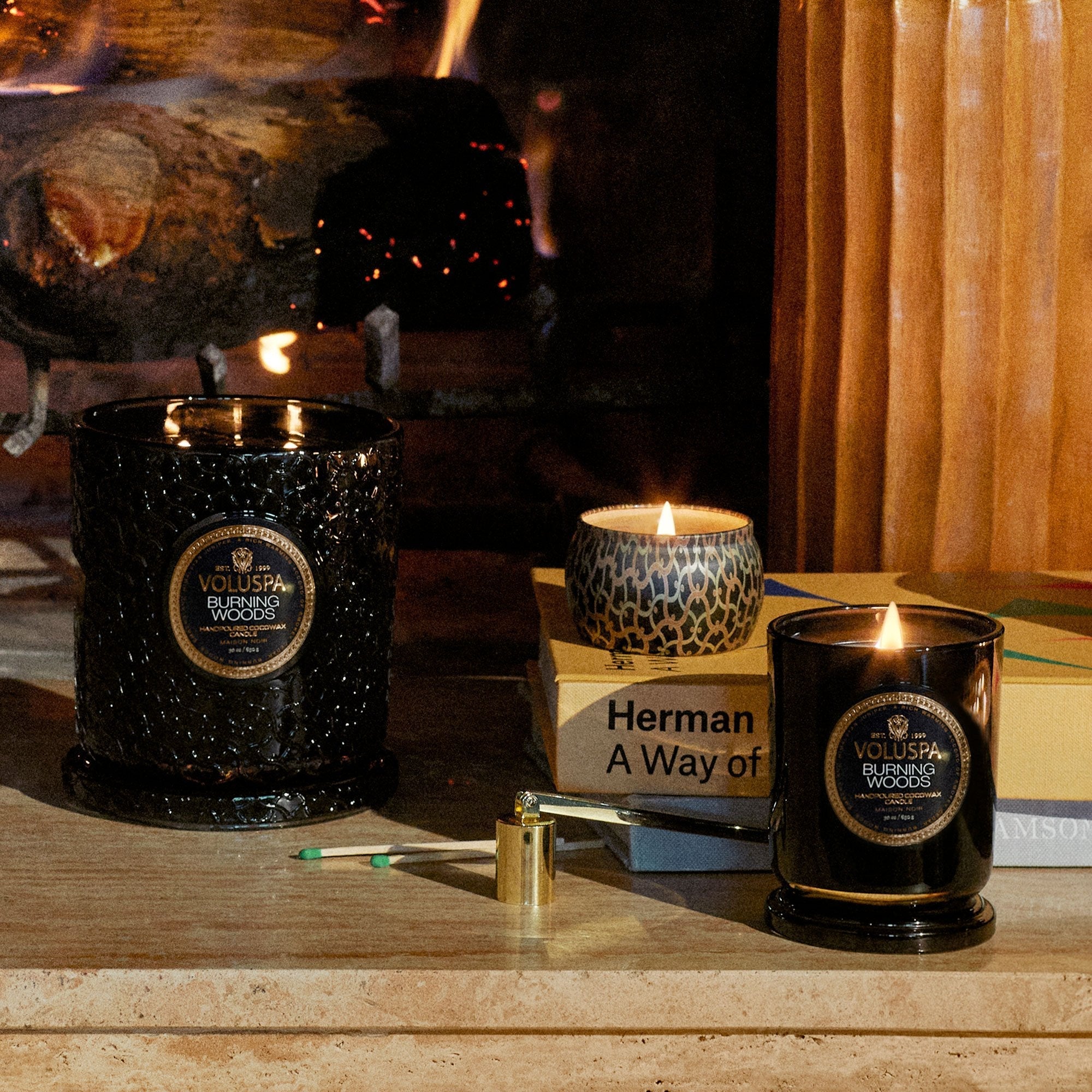 Burning Woods - Mini Tin Candle Secondary image