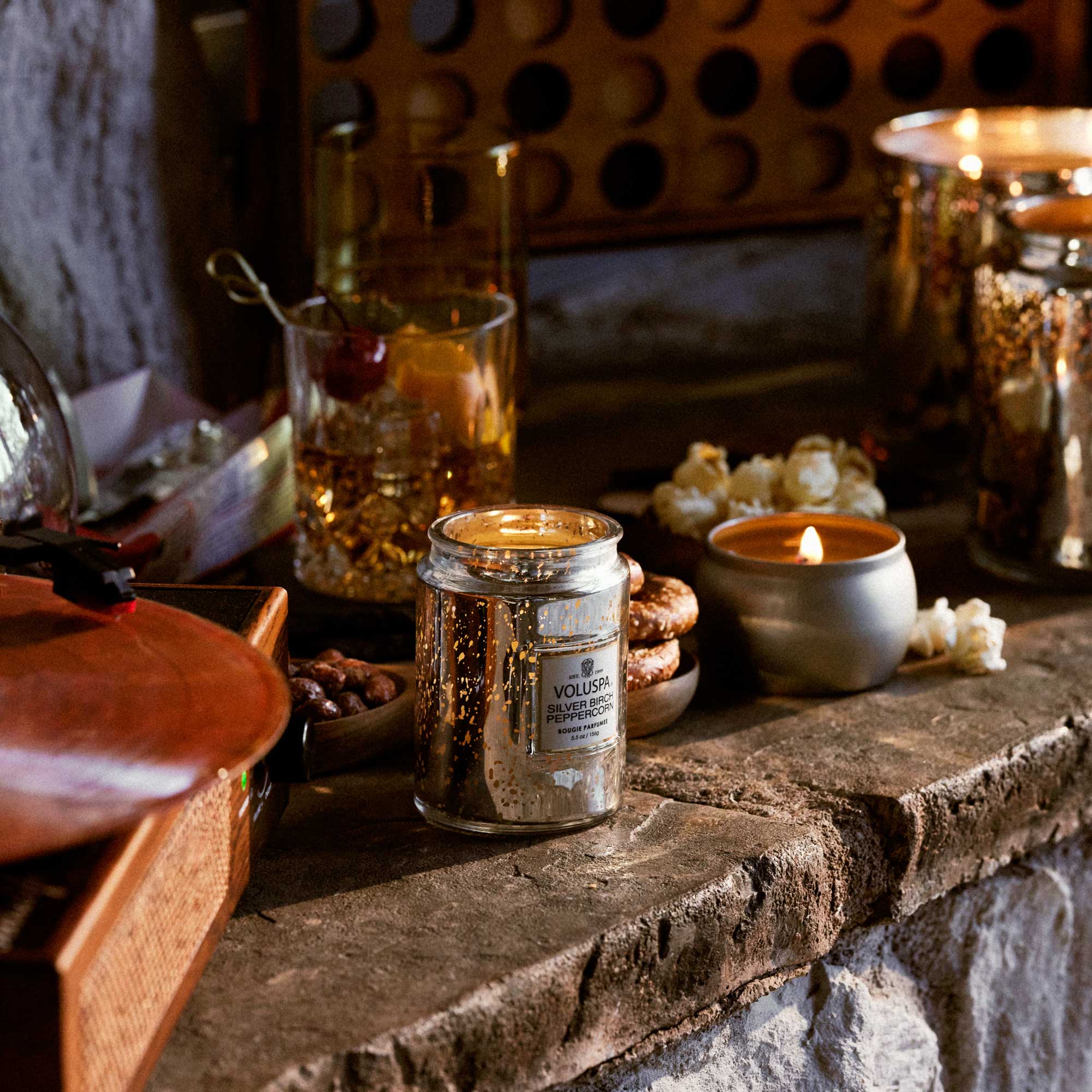 Silver Birch Peppercorn - Small Jar Candle Secondary image
