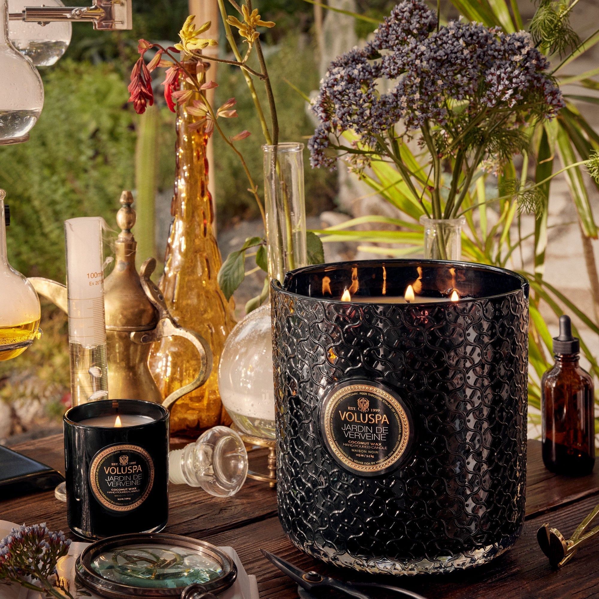 Jardin De Verveine - 5 Wick Hearth Candle Secondary image