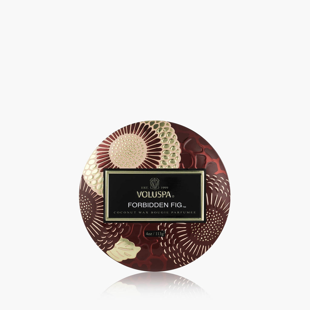 Forbidden Fig - Mini Tin Candle