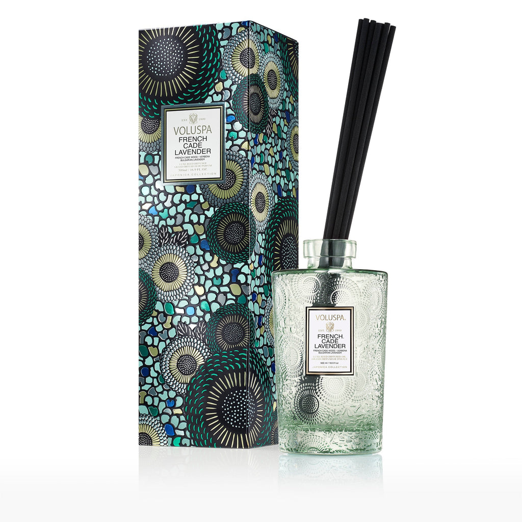 French Cade Lavender - Luxe Reed Diffuser