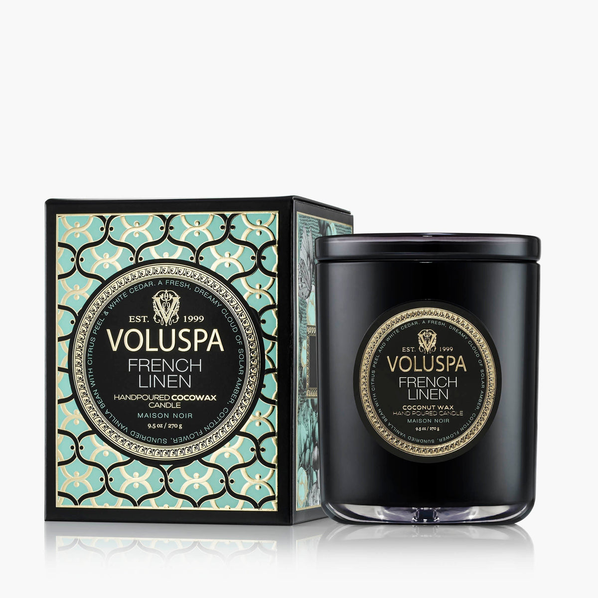 French Linen - Classic Candle Main image