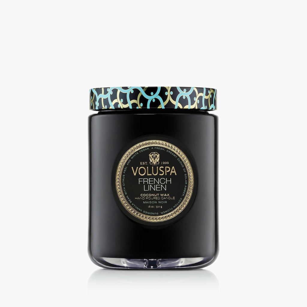 French Linen - Large Jar Candle