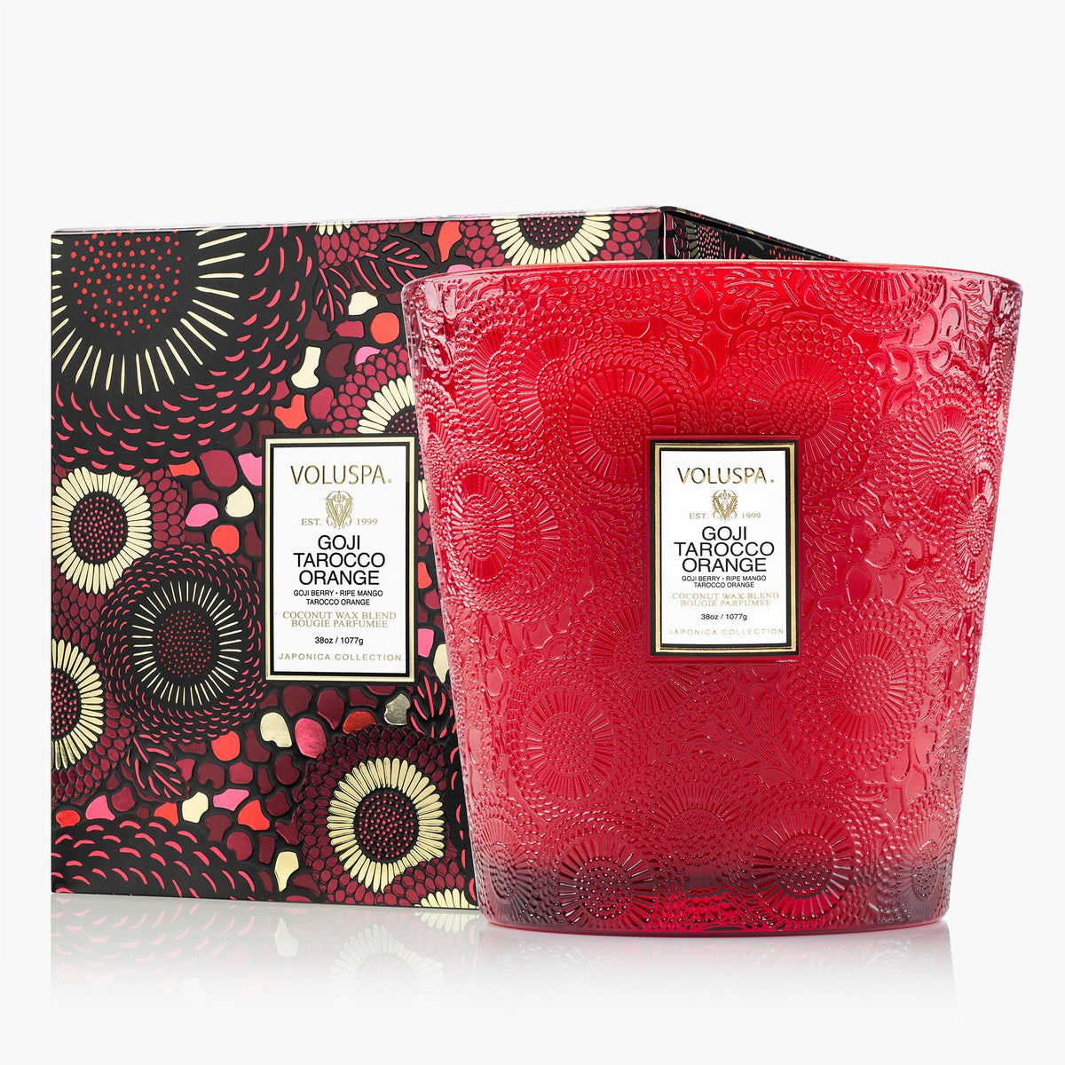 Goji Tarocco Orange - 3 Wick Hearth Candle Main image