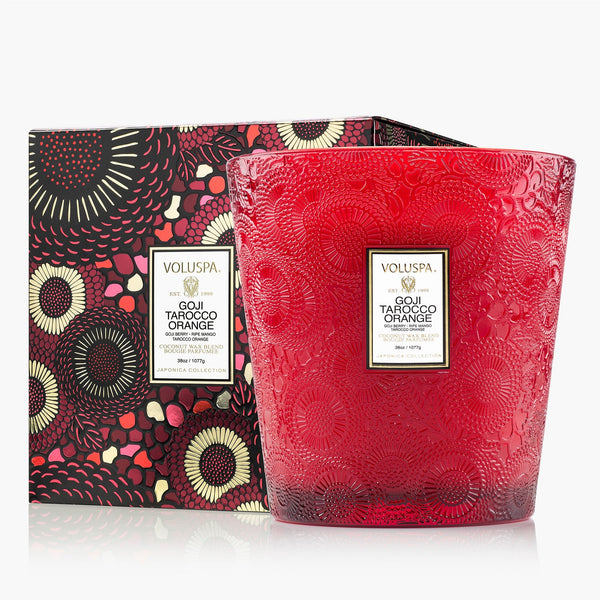 Goji Tarocco Orange - 3 Wick Hearth Candle