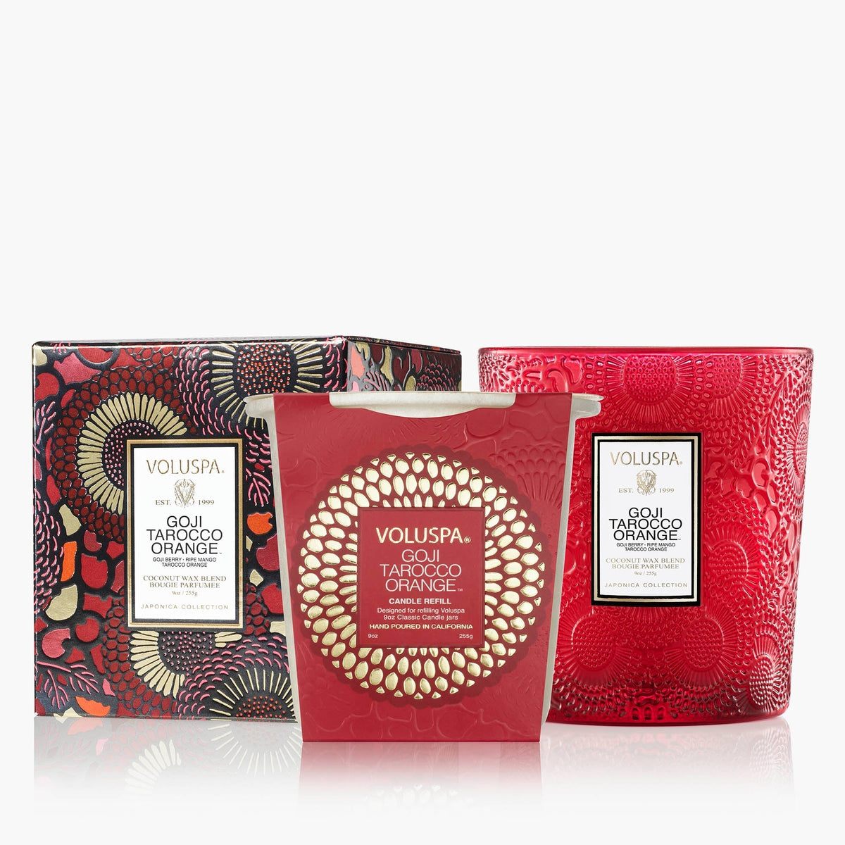Goji Tarocco Orange - Classic Candle & Refill Main image