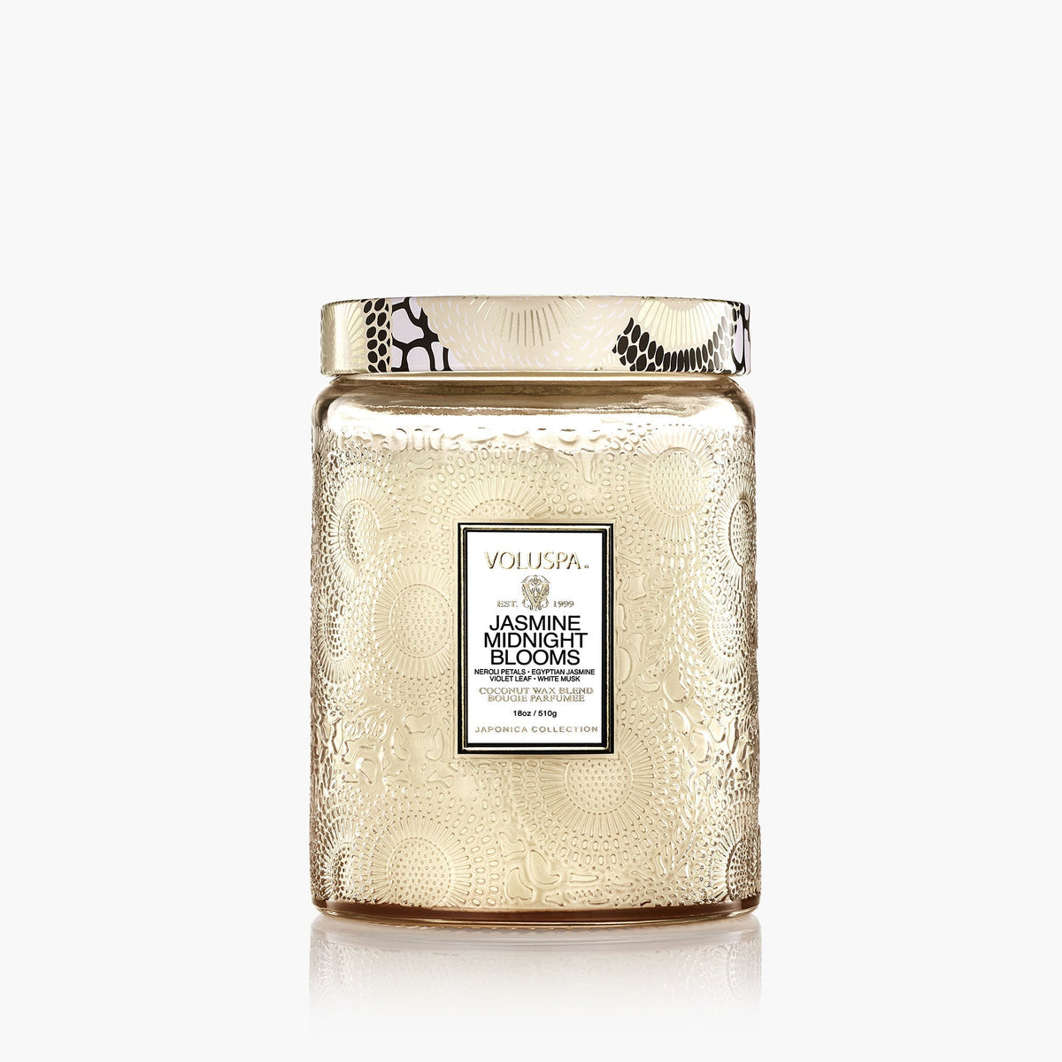 Jasmine Midnight Blooms - Large Jar Candle Main image