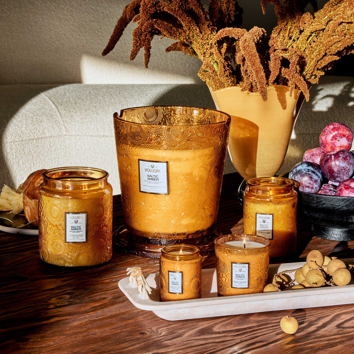 Baltic Amber - 5 Wick Hearth Candle