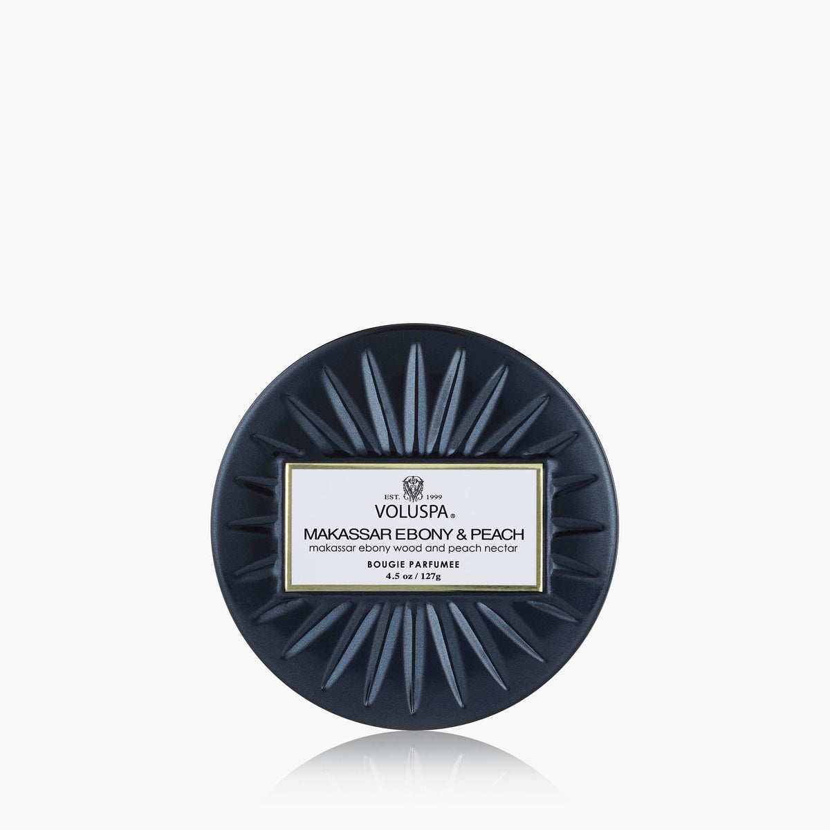 Makassar Ebony & Peach - Mini Tin Candle Main image