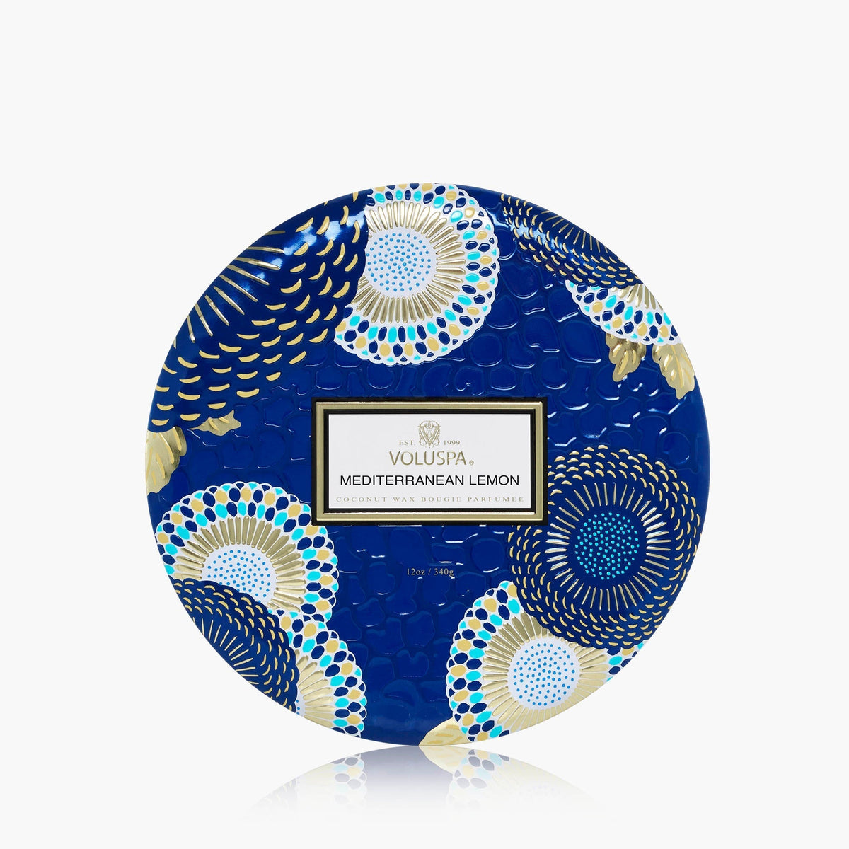 Mediterranean Lemon - 3 Wick Tin Candle Main image