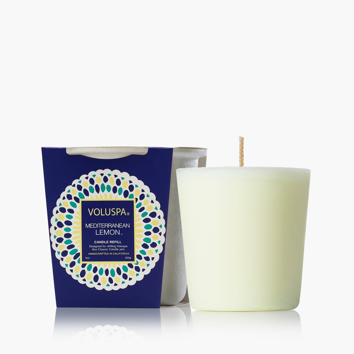 Mediterranean Lemon - Classic Candle Refill Main image