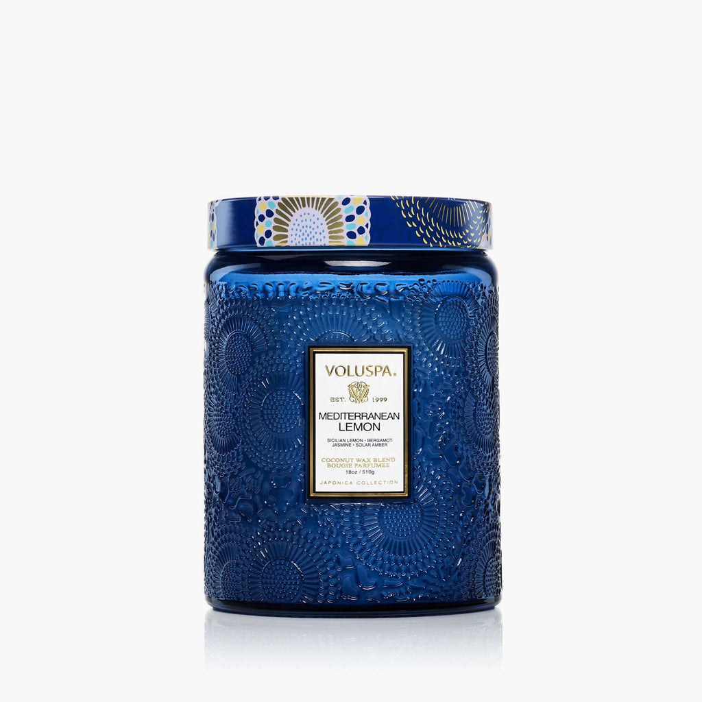 Mediterranean Lemon - Large Jar Candle