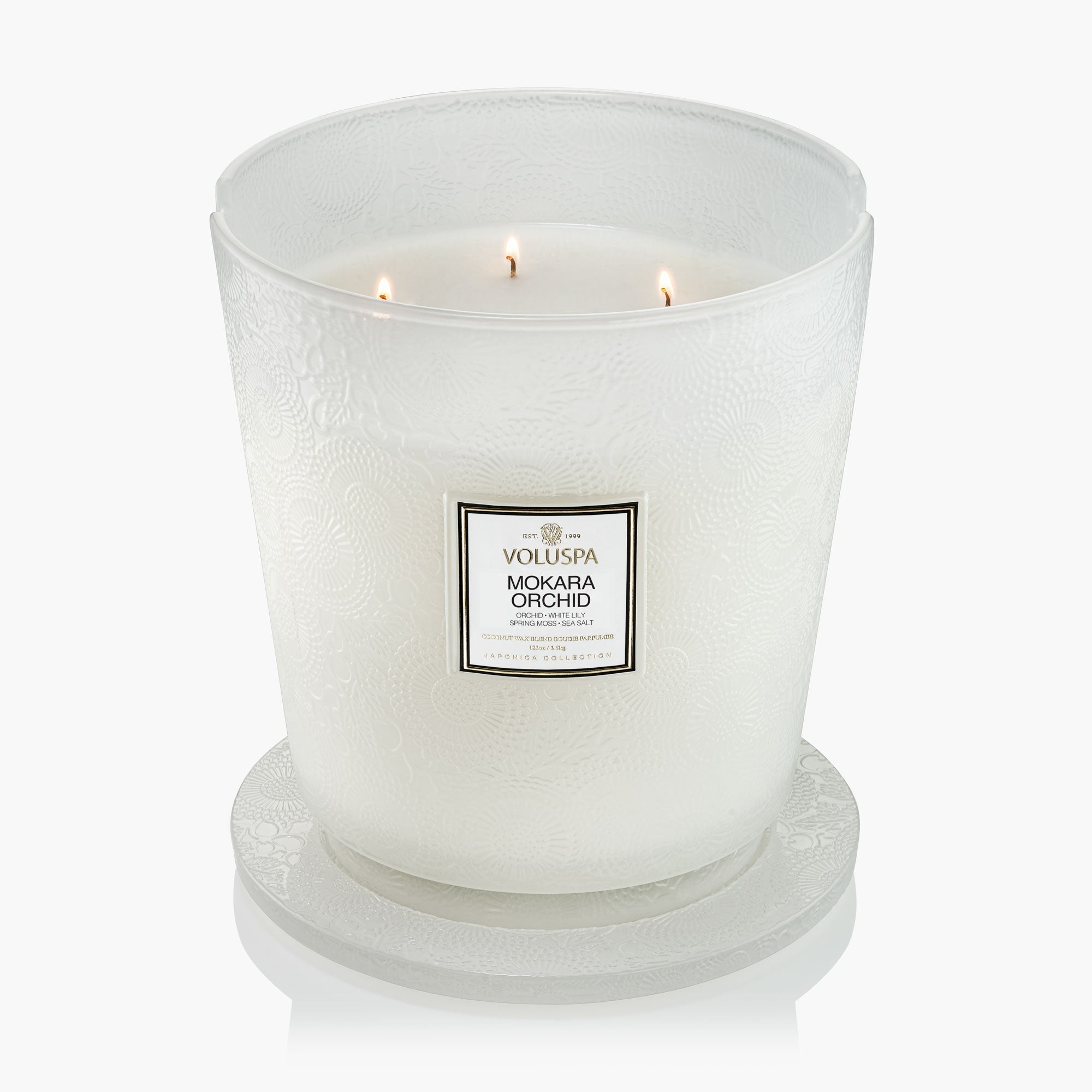 Mokara Orchid - 5 Wick Hearth Candle Secondary image