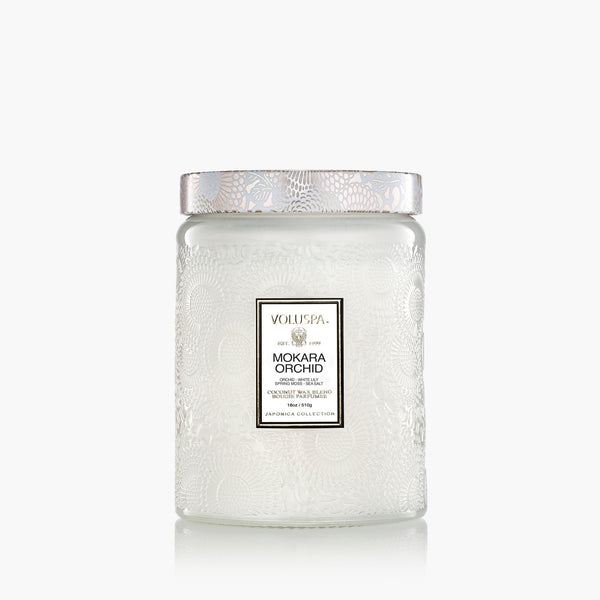 Mokara Orchid - Large Jar Candle