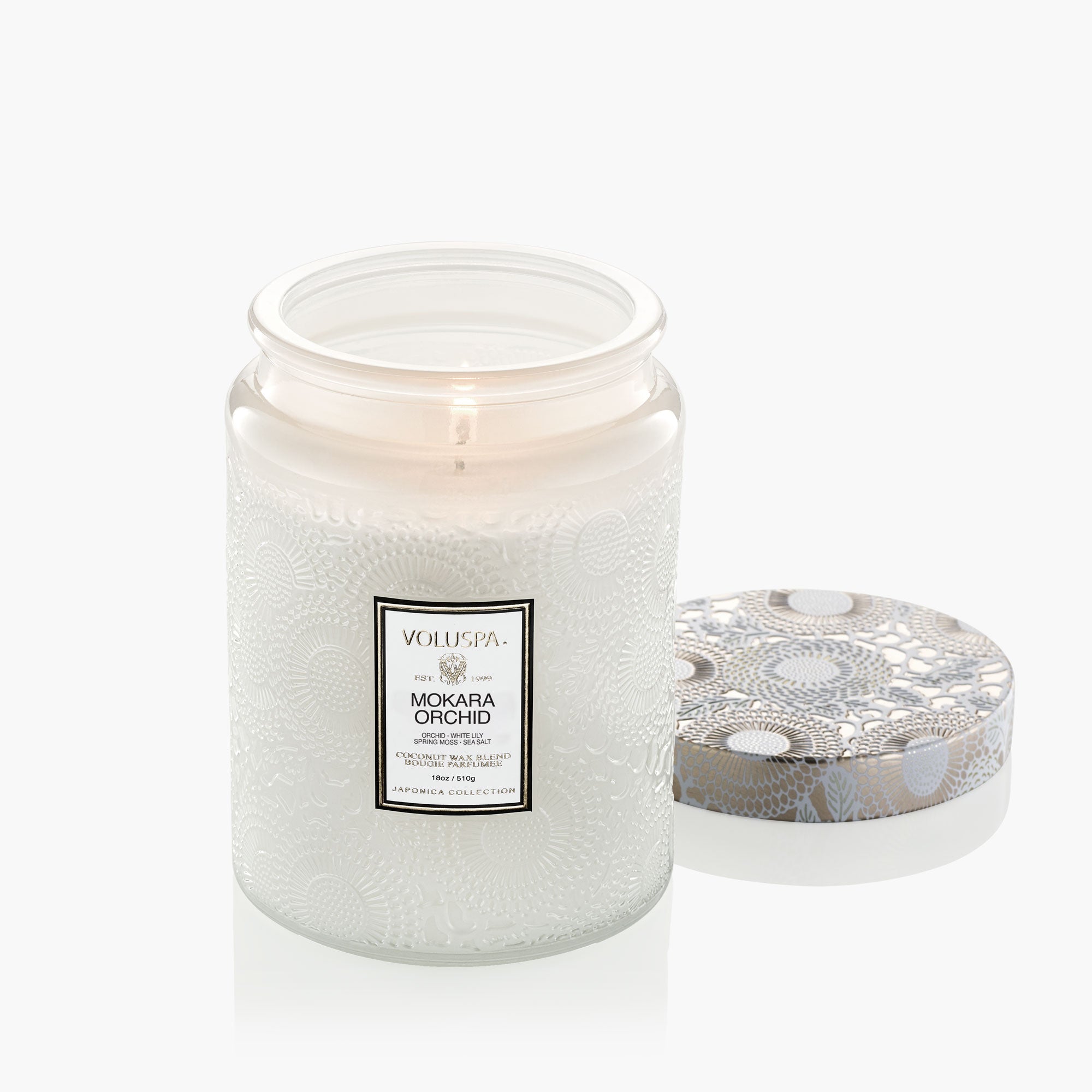 Mokara Orchid - Large Jar Candle Secondary image