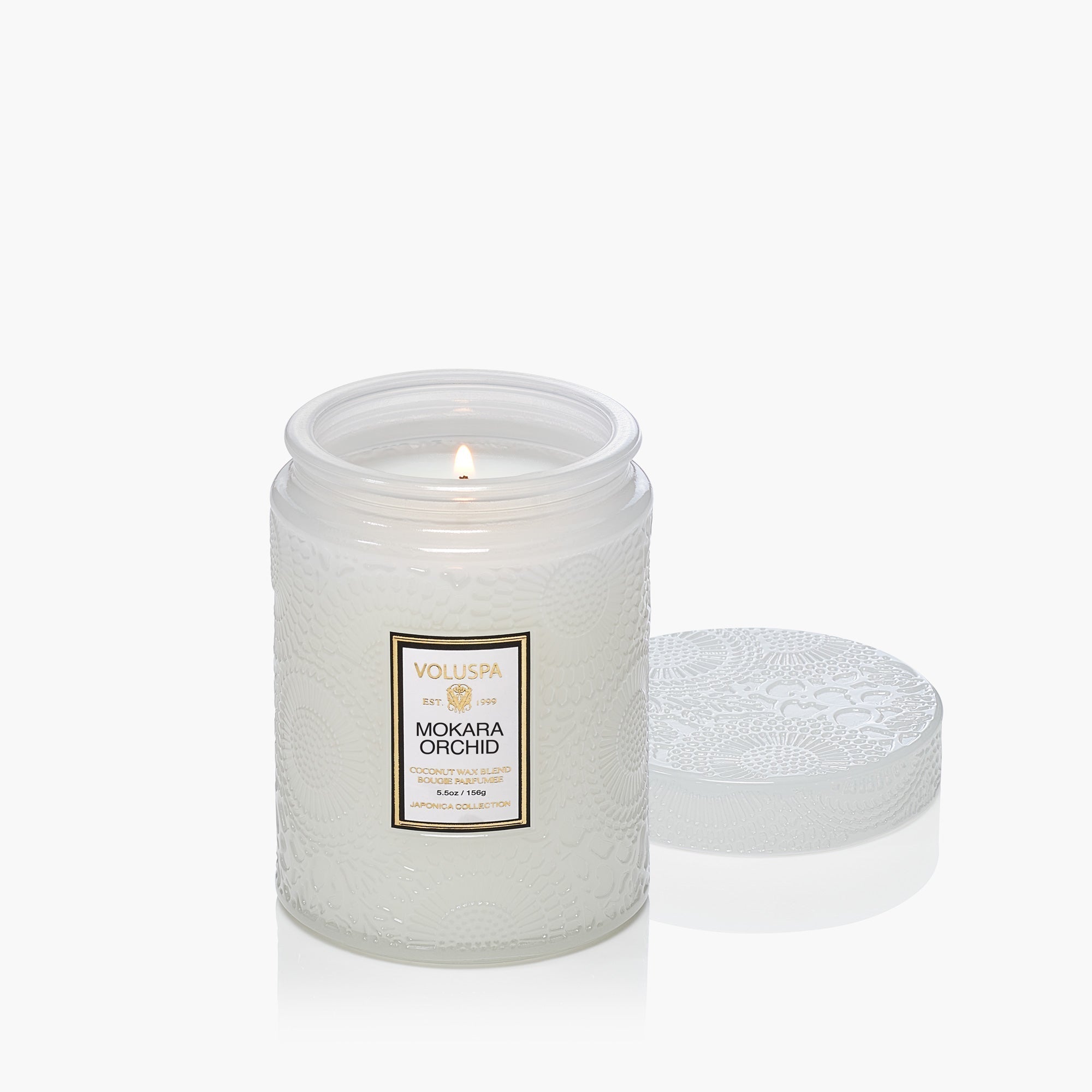 Mokara Orchid - Small Jar Candle Secondary image
