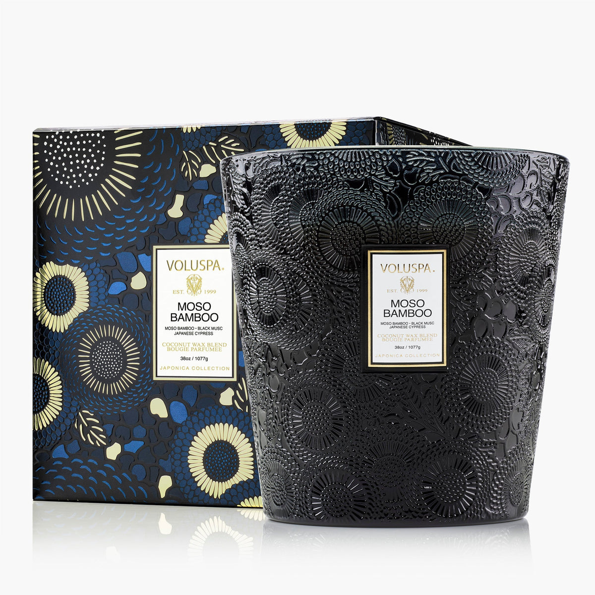 Moso Bamboo - 3 Wick Hearth Candle