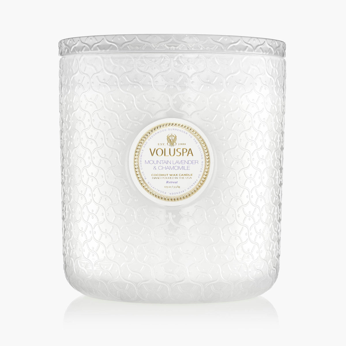 Mountain Lavender & Chamomile - 5 Wick Hearth Candle