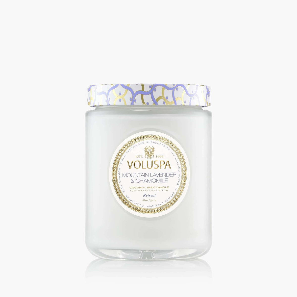 Mountain Lavender & Chamomile - Large Jar Candle Main image