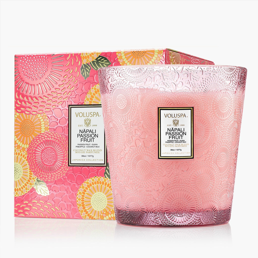 Nāpali Passion Fruit - 3 Wick Hearth Candle