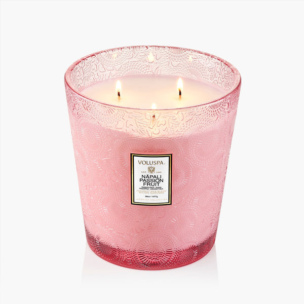 Nāpali Passion Fruit - 3 Wick Hearth Candle