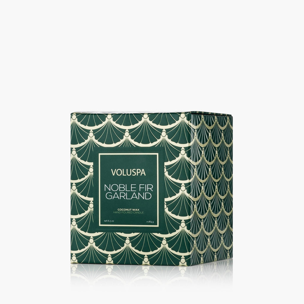 Noble Fir Garland - Classic Candle