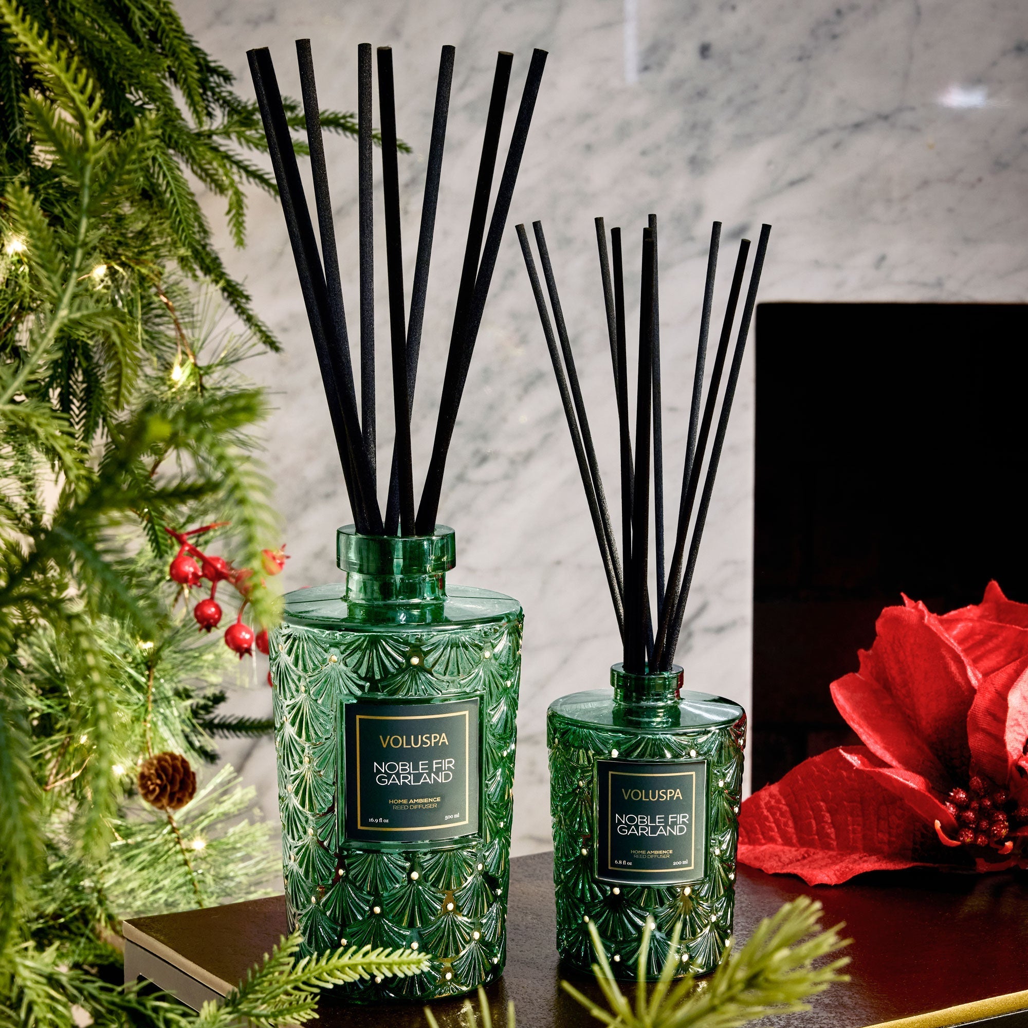 Noble Fir Garland - Luxe Reed Diffuser Secondary image