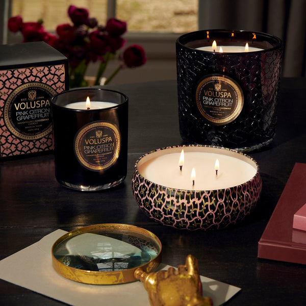 Pink Citron Grapefruit - Classic Candle