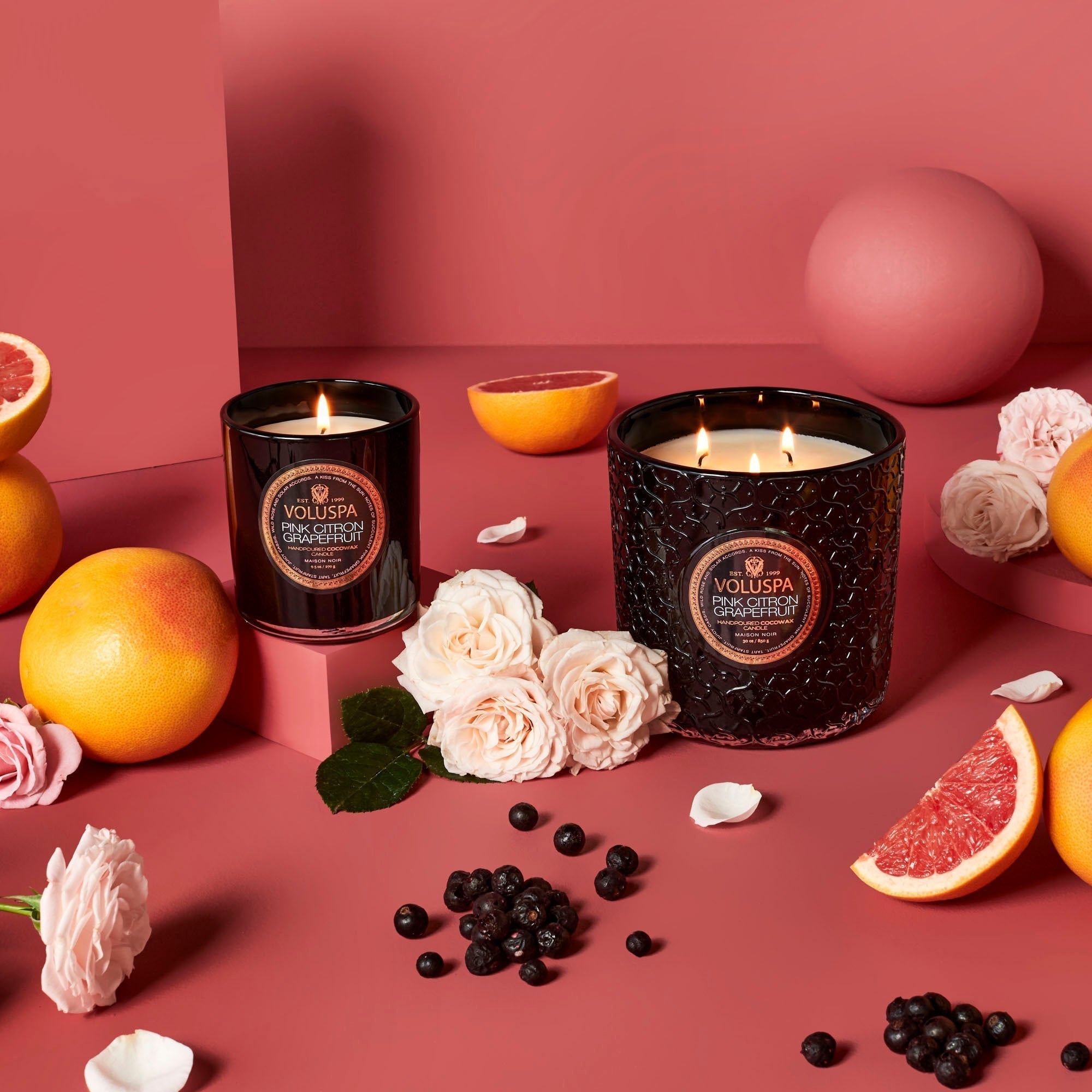 Pink Citron Grapefruit - Luxe Candle Secondary image